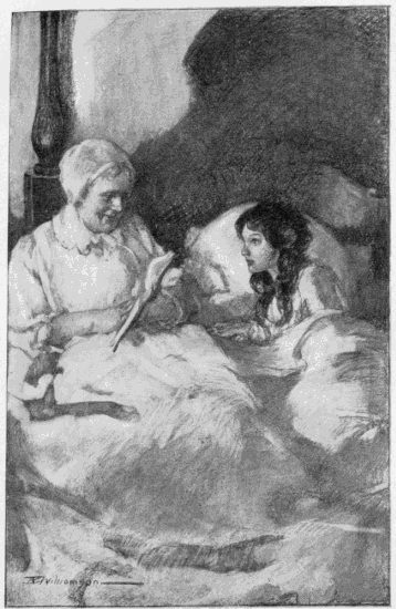 "Do you know," said Aunt Abigail, "I think it's going to
be real nice, having a little girl in the house again."